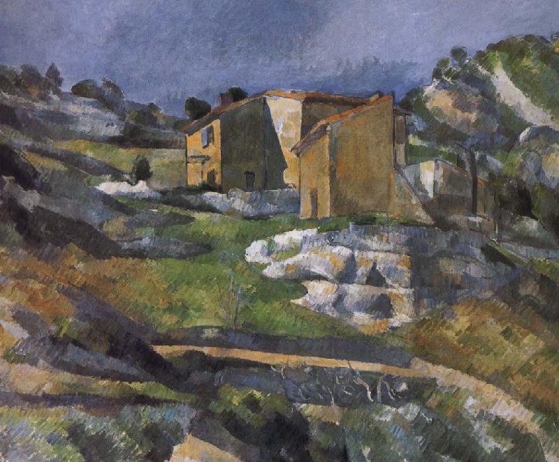 Paul Cezanne house near the valley oil painting image